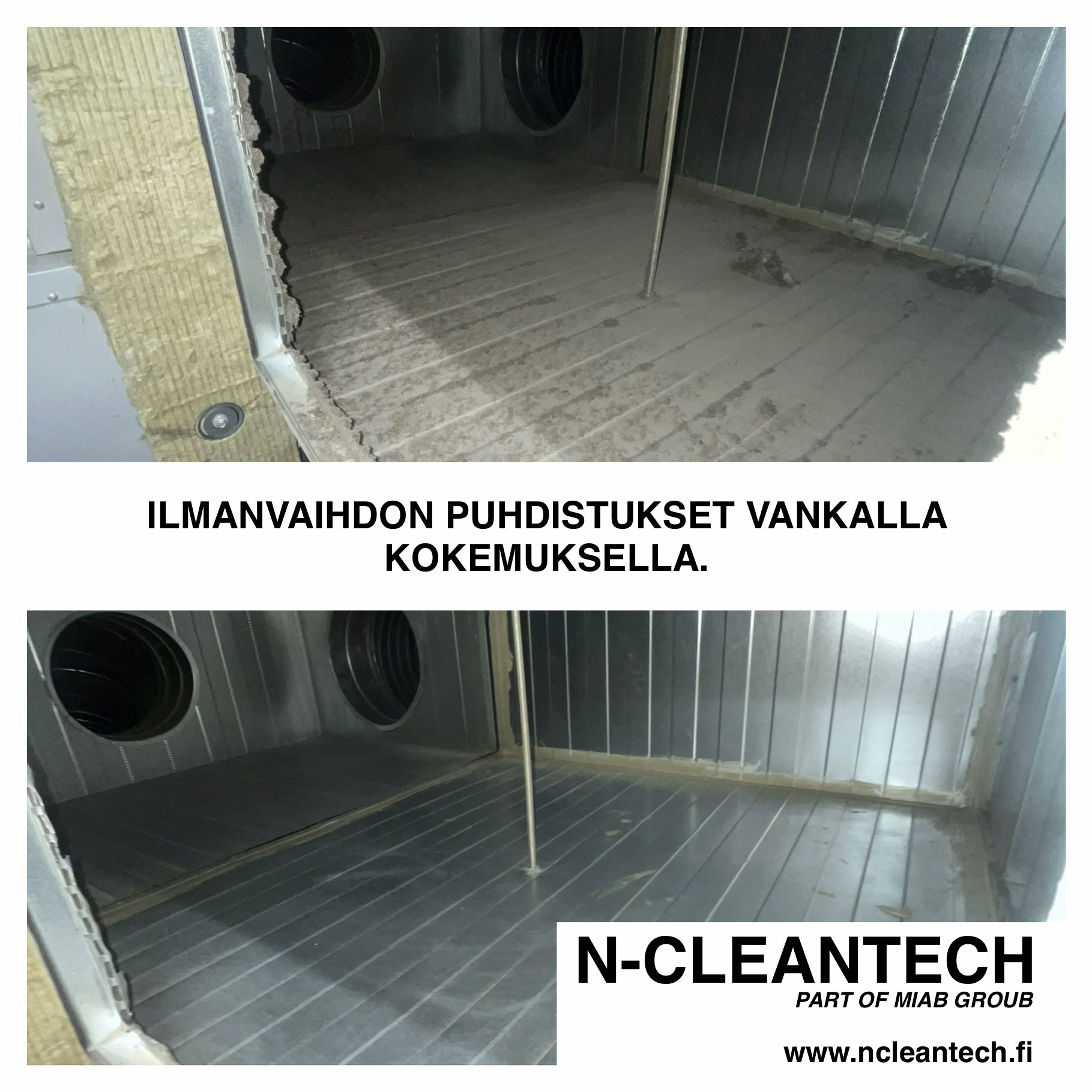 Ilmanvaihdon puhdistus